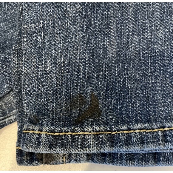 Ariat REAL Jeans Womens Sz 28R Perfect Rise Phoebe Distressed Boot Cut - Picture 6 of 7